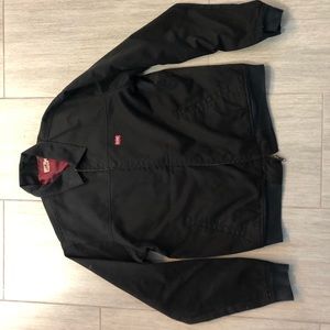Men’s black jacket sz small but fits like medium